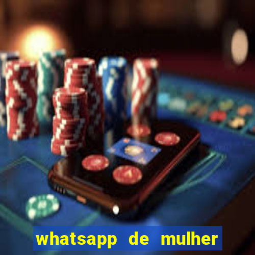 whatsapp de mulher de programa